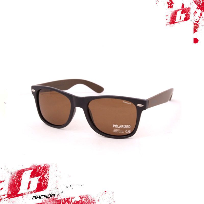 Солнцезащитные очки BRENDA A501L-mat-black-brown-brown купить в интернет магазине, модель в наличии, описание, характеристики, фото на сайте